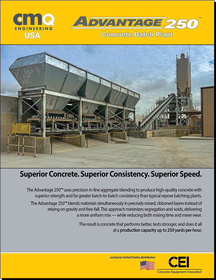 Advantage 250 Concrete Batch Plant Brochure