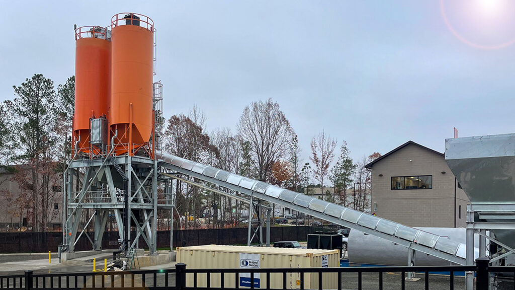 Advantage 250™ ready mix concrete plant in Raleigh, NC