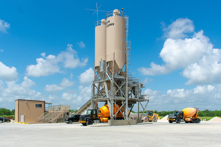 Advantage 250 concrete plant at a ready mixed concrete facility in south central Texas.