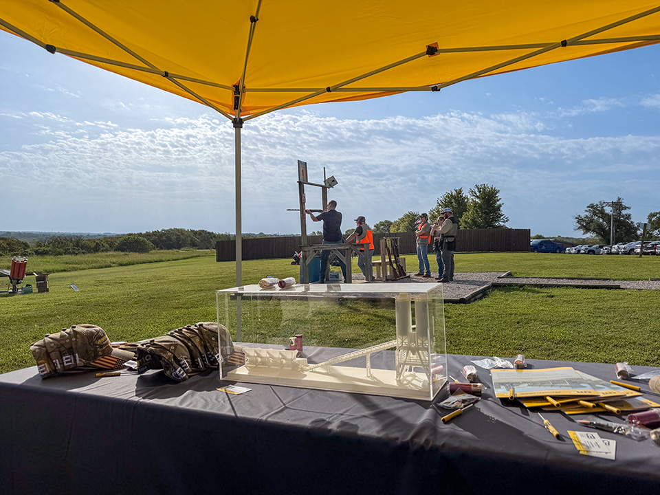 Participants at the Concrete Promotional Group of Greater Kansas City's sporting clays tournament in September 2026.